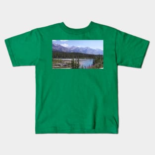 Mountains and River Kids T-Shirt